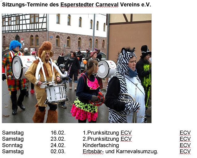 Bild: Fasching und Stadt- und Kurbibliothek