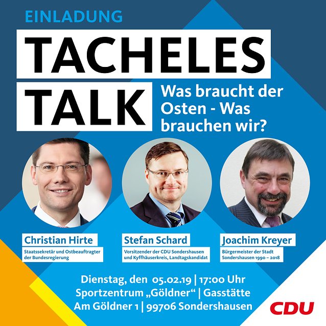 Bild: Ostbeauftragter im Kyffh&auml;userkreis