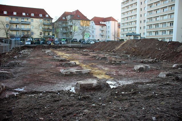 Bild: Vorbereitungsarbeiten beginnen