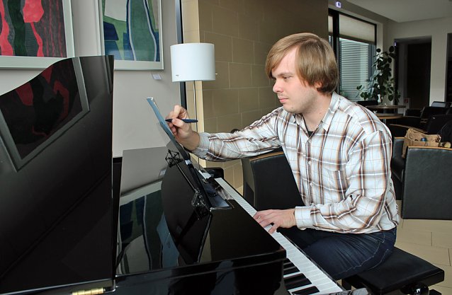 Bild: Neuer Kompositionsstipendiat an der Landesmusikakademie