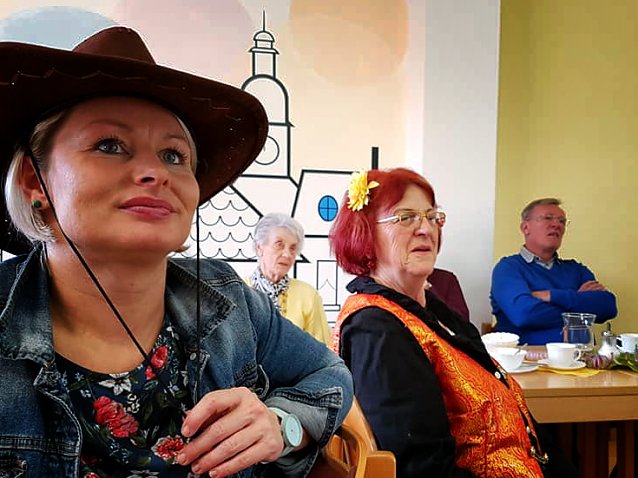 Bild: Faschingsfr&uuml;hst&uuml;ck im HOC