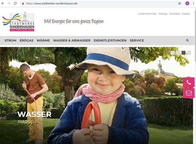 Bild: Neue Internetauftritte...