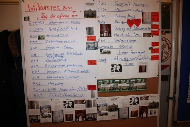 Bild: Ansturm aufs Gymnasiums