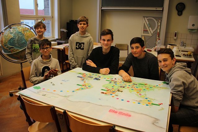Bild: Ansturm aufs Gymnasiums