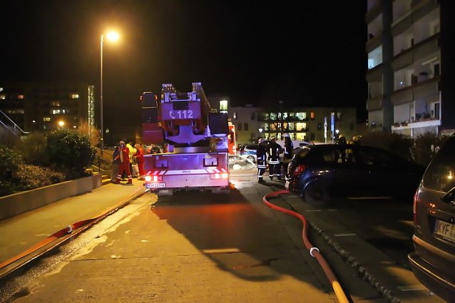 Bild: Kellerbrand in Sondershausen