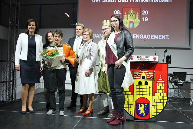 Bild: Ehrenamtliche in Bad Frankenhausen geehrt