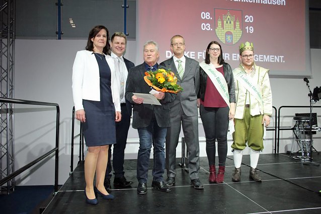 Bild: Ehrenamtliche in Bad Frankenhausen geehrt