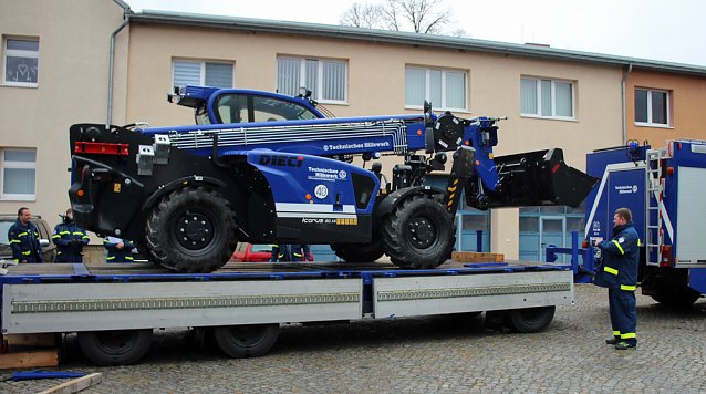 Bild: Neue Technik f&uuml;r den THW Sondershausen