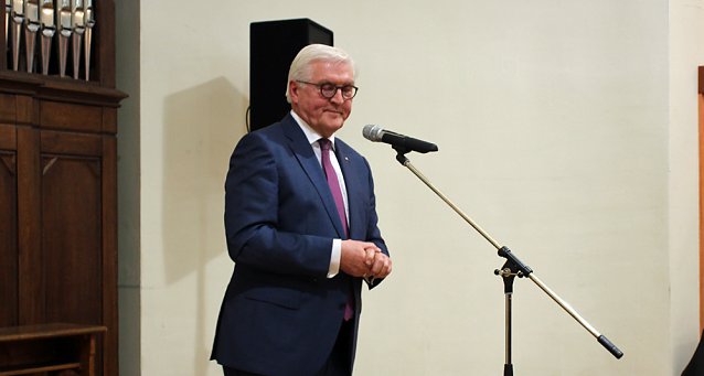 Bild: Bundespr&auml;sident empfing Ehrenamtliche