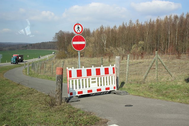 Bild: Sperrungen in Sondershausen