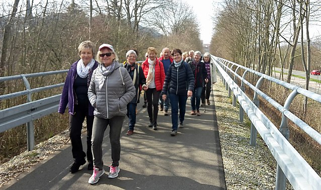 Bild: Wanderer auf Tour