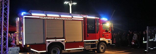 Bild: Freiwillige Feuerwehr pr&auml;sentierte HLF20