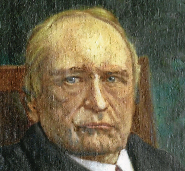 Bild: &Ouml;lport&auml;t/(Detail) Hermann Arnolds in der Hermann-Arnold-Stiftung