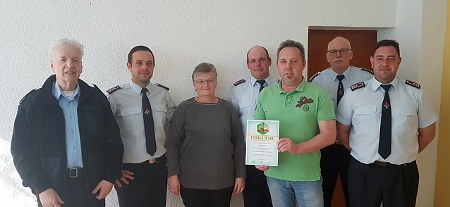 Bild: Freiwillige Feuerwehr Rottleben  mit Jahreshauptversammlung