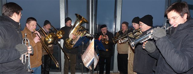 Bild: Turmblasen mit Posuanenchor Sondershausen