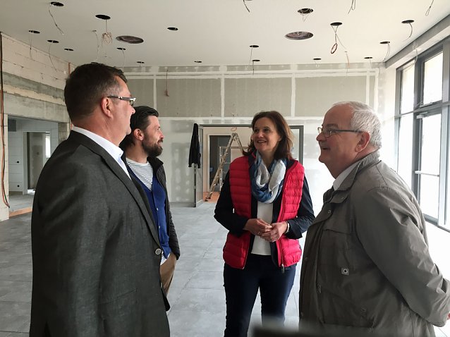 Bild: Besuch des neuen Gymnasiums in Bad Frankenhausen