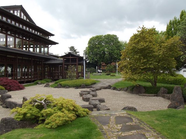 Bild: WB 4 besuchte Japanischen Garten in Bad Langensalza