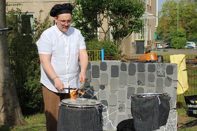 Bild: Kitas feiern Mittelalterfest