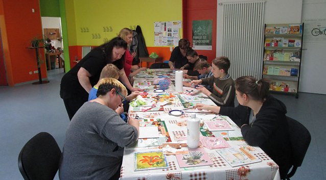 Bild: Besuch im Freizeitzentrum