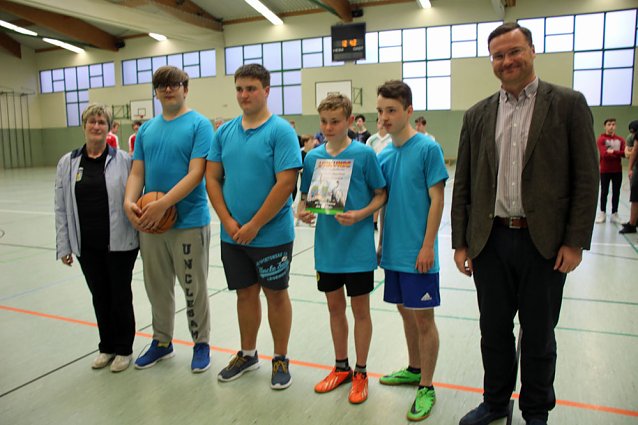 Bild: Klasse Streetballturnier in Sondershausen