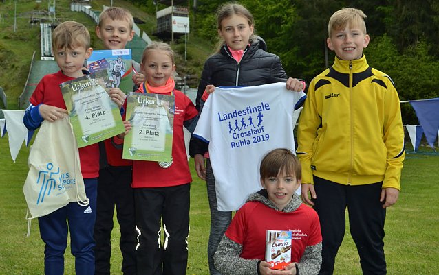 Bild: Gute Ergebnisse beim Crosslauf