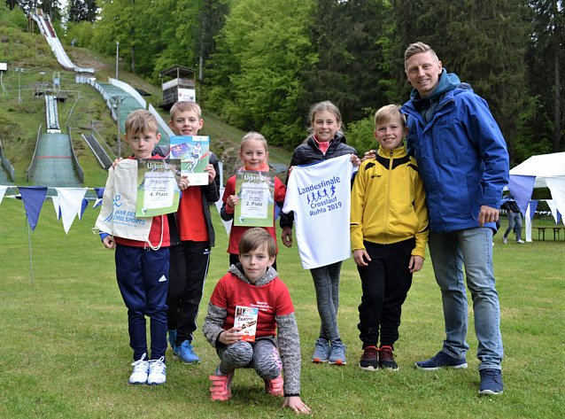 Bild: Gute Ergebnisse beim Crosslauf