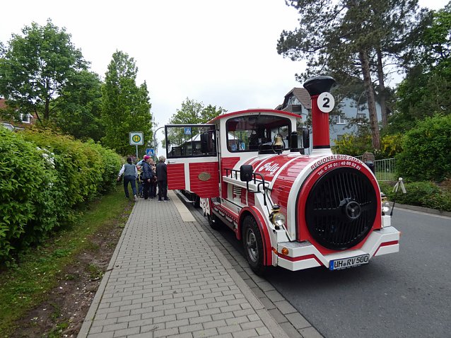 Bild: Fahrt mit der Tschu Tschu Bahn