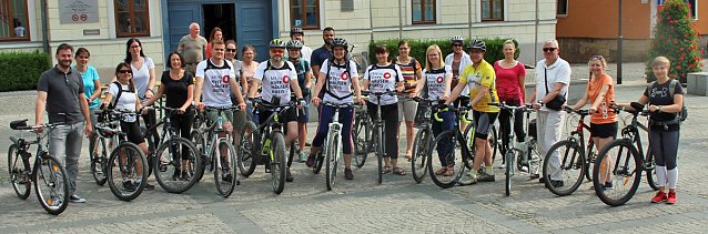Bild: Start f&uuml;rs STADTRADELN 2019