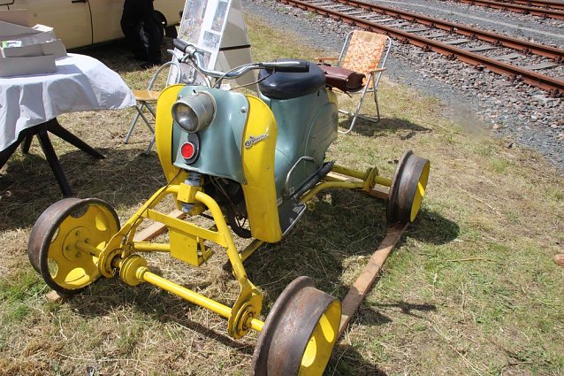Bild: Eisenbahnfans hatten ihren Spa&szlig;