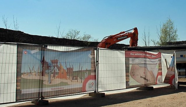 Bild: Spielplatz auf dem Kyffh&auml;user fertig gestellt