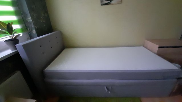 Boxspringbett mit Bettkasten und Topper7 cm hoch (Foto: )