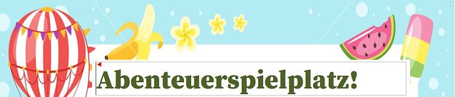 Bild: Beachtime auf dem Abenteuerspielplatz!