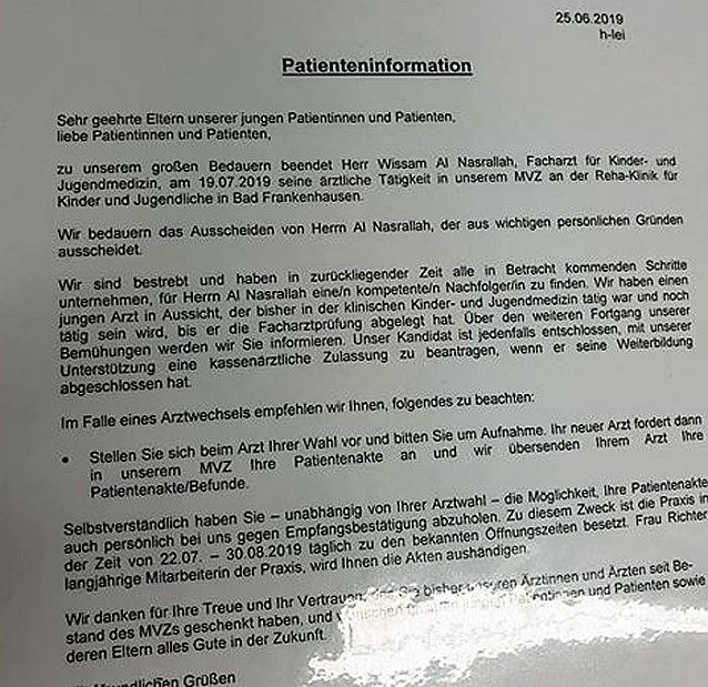 Bild: Erste Reaktion