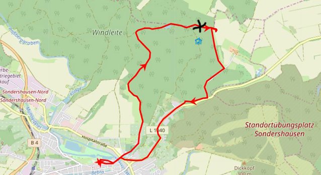 Bild: Geschichte vergammelt im Wald