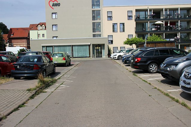 Bild: Verkehrsberuhigte Zone gefordert