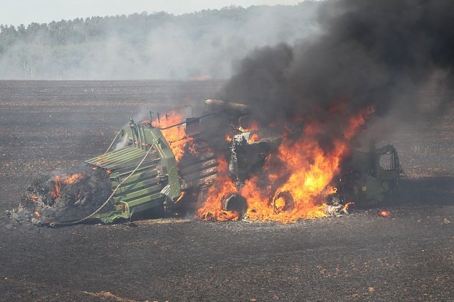 Bild: Brand in Neuheide