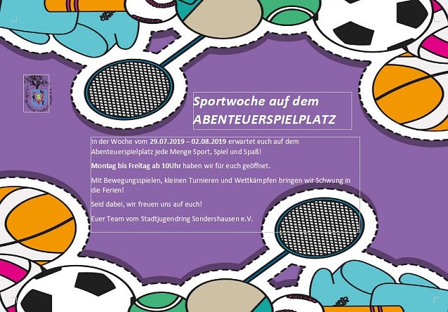 Bild: Sportwoche auf dem ABENTEUERSPIELPLATZ