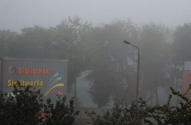 Bild: Herbstnebel und Trockenheit bleibt