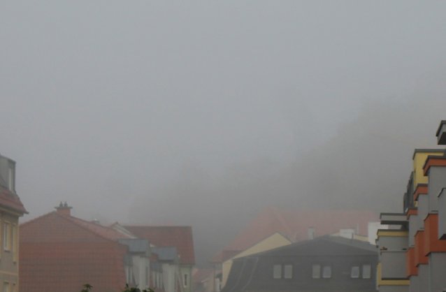 Bild: Herbstnebel und Trockenheit bleibt