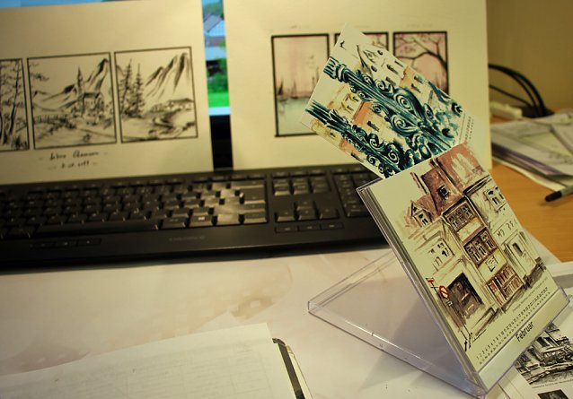 Bild: CD-Kalender mit Motiven Sondershausens