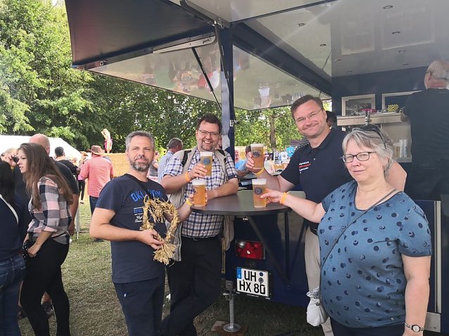 Bild: Gro&szlig;es Heimat-, Ernte und Dreschfest in Obertopfstedt