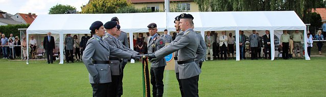 Bild: Feierliche Vereidigung in Berka