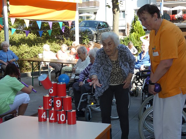 Bild: Sportfest in AWO-Seniorenresidenz
