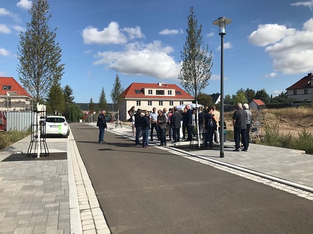 Bild: Freie Fahrt in der Sebastian-Bach-Stra&szlig;e