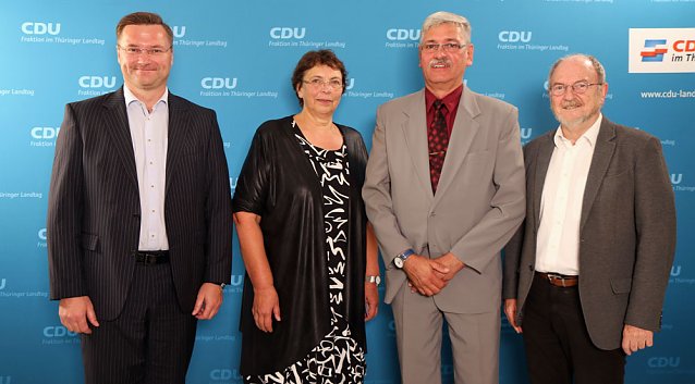 Bild: CDU-Fraktion w&uuml;rdigt Ehrenamt von 75 Th&uuml;ringern (Teil 2)