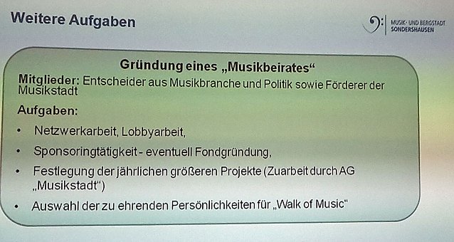 Bild: Gr&uuml;ndung eines Musikbeirats?
