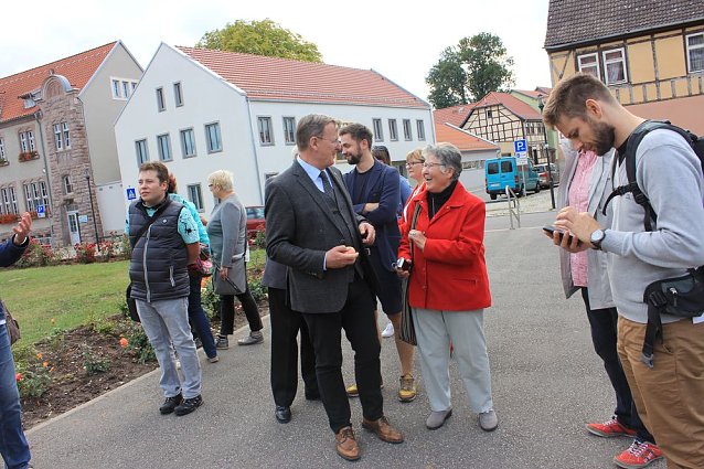 Bild: Ramelow vor Ort mit Ortswechsel