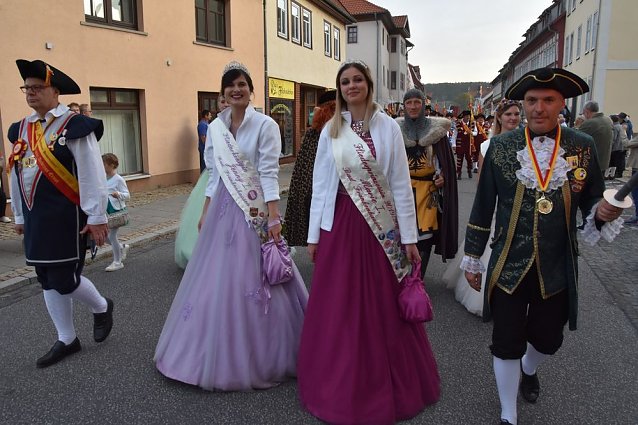 Bild: Bauernheer eroberte wieder Bad Frankenhausen