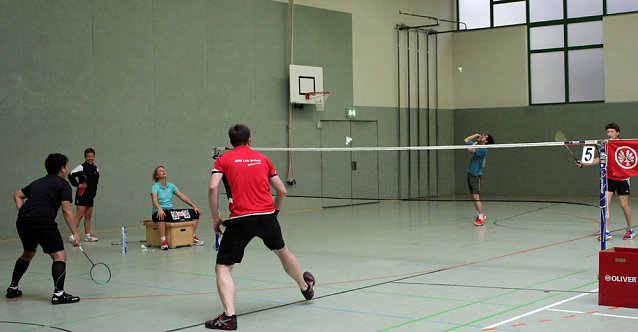 Bild: 2. Badminton Mannschaftsturnier