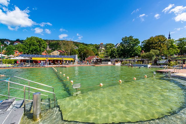 Bild: Abbaden im Solewasser-Vitalpark Bad Frankenhausen